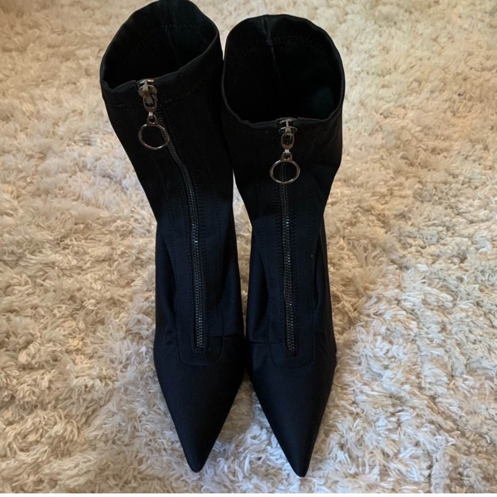 Public Desire Zip Up Booties